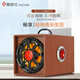 雅奇仕藍牙音箱汽車(chē)低音炮大功率音響木質(zhì)戶(hù)外便攜車(chē)載 木紋棕5英寸低音喇叭方形 5V充電版+單無(wú)線(xiàn)話(huà)筒