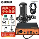 YAMAHA雅馬哈UR12B配音有聲書(shū)錄音專(zhuān)業(yè)設備套裝喜馬拉雅小說(shuō)聲卡外置錄音棚吉他編曲 UR12B+鐵三角at2035話(huà)筒
