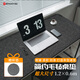 宜適酷（EXCO）鼠標墊毛氈超大號書(shū)桌墊1200*600mm電腦桌辦公游戲耐磨加厚鍵盤(pán)墊防滑膠底 可卷便攜 黑灰0247