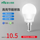 雷士照明（NVC）雷士照明led燈泡節(jié)能燈e14螺口家用吊燈光源高亮白色尖泡蠟燭燈 【E14球泡】7瓦 正白光 6500K
