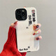 藍妮子 適用蘋(píng)果15pro/max手機殼iphone14promax新龍年蘋(píng)果12/13pro手機殼 白底右上黒字諸事皆順 蘋(píng)果14Pro
