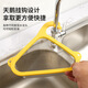 暢印不銹鋼天鵝瀝水籃家用洗碗池剩菜過(guò)濾網(wǎng)懸掛式三角型水果濾水籃 【天鵝瀝水籃】檸檬黃