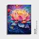 史歷克數字油畫(huà)diy中式五彩蓮花填色油畫(huà)減壓手工涂色畫(huà) FZ-49157 60*75cm 彩布(要自己涂色)