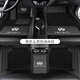 開(kāi)馳適用于英菲尼迪QX5022款q50L Q70l新QX60 QX30真皮全包圍汽車(chē)腳墊 納帕皮-黑色雙層納米絨腳墊