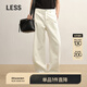 LESS【商場(chǎng)同款】2025秋新款進(jìn)口全棉休閑牛仔香蕉褲女2P7E18760 986牛仔白  S