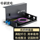 中科光電 光纖終端盒4口 4芯光纖熔接盒 光纜接續(xù)盒 接線熔纖盒 LC單模滿配尾纖法蘭 壁掛式 ZK-GXH-4LC-SM
