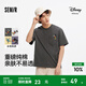 森馬（Semir）迪士尼米奇家族合作系列短袖T恤男純棉繡花上衣2025新款男t 褐灰20851 L