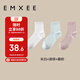 嫚熙（EMXEE）月子襪春夏季孕婦坐月子防風(fēng)中長筒襪產(chǎn)后透氣柔軟簡約松口襪