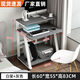 爵越迷你電腦桌現(xiàn)代簡(jiǎn)約臺(tái)式小戶型電腦家用簡(jiǎn)易臺(tái)式機(jī)書桌可移動(dòng)雙層 白架+灰色  長(zhǎng)60寬55高8