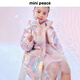 MiniPeace太平鳥童裝冬新女童羽絨服F2ACD4A19 彩花 130 cm