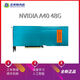 英偉達（NVIDIA）A40 48GB 服務(wù)器專(zhuān)用 GPU深度學(xué)習 專(zhuān)業(yè)運算卡 A40 48GB