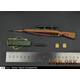 1：6二戰(zhàn)兵人武器 波波沙加蘭德莫辛納甘恩菲爾德98K 模型玩具 2015B 98K版