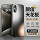 歐旗適用于蘋果x手機(jī)殼xs保護(hù)套炫金磨砂玻璃全包邊防摔新超薄散熱加手機(jī)膜男女硅膠【石墨灰】