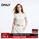 ONLY2025秋季新款時(shí)髦設計感蝴蝶結正肩短款短袖T恤女|125101039 A43 奶油白色 M (165) 84A