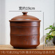 茗垚紫陶云南建水紫陶茶葉罐小號陶罐紫砂儲存罐陶瓷家用茶罐普洱茶醒茶罐 1號/200g餅*5片  500g散茶