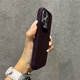 森淳 極簡(jiǎn)新款磁吸布藝適用iphone手機殼蘋(píng)果輕奢磨砂金屬鏡頭高級感法蘭絨純色男女防摔保護套 暗紫-磁吸布絨 蘋(píng)果14Promax