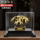戲鯉金箔發(fā)財(cái)樹(shù)擺件工藝品公司店鋪開(kāi)業(yè)禮品客廳辦公室桌面裝飾擺件