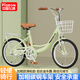 飛鴿（FLYING PIGEON）兒童自行車6-10-12歲中大童青少年學生男孩女孩腳踏車公主單車 【單速】青黃色+騎行禮包 22寸（適合身高140-160cm）