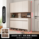 瑞美信定制入戶玄關(guān)鞋柜家用門口電梯家用一體實木奶油風(fēng)現(xiàn)代簡約儲物柜 四門款160*35*200鞋柜
