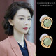 QPQK和田玉耳釘女古風(fēng)耳夾無(wú)耳洞輕奢耳飾2024新款金色耳環(huán)氣質(zhì)高級(jí)感 金色和田玉耳夾款 高檔禮盒