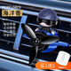 韻載空軍小飛機車(chē)載香薰汽車(chē)內香水空調出風(fēng)口小風(fēng)扇裝飾用品香氛擺件 海洋香調