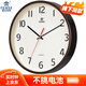 POWER霸王掛鐘時(shí)鐘家用時(shí)尚現(xiàn)代裝飾石英鐘表35cm 2024新款摩卡玫瑰金