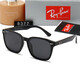 雷朋（Ray.Ban）新款歐美男士偏光太陽鏡旅游駕駛休閑太陽眼鏡時尚潮流墨鏡8377 砂黑框黑灰片