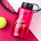 樂(lè )扣樂(lè )扣 Tritan塑料運動(dòng)水杯 夏季茶水分離杯 便攜戶(hù)外男女士大容量杯子 健身水壺1000ml 粉色