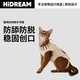 HiDREAM貓咪絕育服母貓斷奶服貓術后防舔恢復透氣衣服貓貓手術服 木槿紫 M 建議2-4kg貓咪