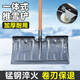 福利達除雪鏟推雪鍬冬天鏟雪工具戶外人工除雪鏟57cm錳鋼鏟頭帶輪1.2m桿