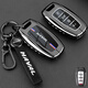 雷靜2024款哈弗h6鑰匙套24新款長(cháng)城哈佛h6第三代國潮版車(chē)鑰匙扣男殼包 C款-玄青槍【哈弗手繩+掛鉤】 哈弗H6/2018-2024款