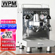 惠家WPM半自動(dòng)咖啡機 KD310P 家用辦公室三加熱系統意式咖啡機 電控WELHOME KD-310P銀色（升級OPV）