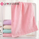 潔麗雅（grace）新款毛巾棉質(zhì)成人情侶素色潔面洗臉巾柔軟親膚家用吸水大毛巾 6714粉色