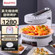 EASYGRILL 無煙燒烤爐 家用烤肉鍋電烤盤電烤爐照燒爐烤串機室內(nèi)無油煙燒烤機烤肉盤一體烤肉爐 【CR-04B 1500W】 1層
