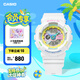 卡西歐（CASIO）BABY-G BA-110系列 原宿風(fēng)小魔女活力少女運(yùn)動(dòng)時(shí)尚女士手表送女友 BA-110XTM-7APR