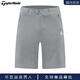 Taylormade泰勒梅夏季薄款男士休閑褲高爾夫戶外運動五分短褲 灰白 M (建議130斤以下)