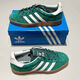 ADIDAS TECHFIT阿迪達斯Samba德訓鞋三葉草紅色復古男女情侶休閑板鞋耐磨運動(dòng)鞋 阿迪達斯-白綠  偏小建議 38