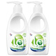 滴露（Dettol）威露士la有氧洗洗衣液內(nèi)衣褲專用除螨持久留香松木袋裝補(bǔ)充裝 【2瓶】?jī)?nèi)衣凈300ml*2