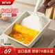 BESCO煎蛋鍋玉子燒鍋平底鍋不粘鍋厚蛋燒小煎鍋麥飯石煎蛋神器早餐鍋 【爐灶通用】玉子燒鍋+專用鏟