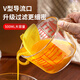 杰凱諾玻璃量杯500ML 食品級(jí)耐高溫帶刻度杯家用烘焙測量工具計(jì)量杯 