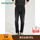熱風(fēng)（Hotwind）【商場(chǎng)同款】牛仔褲男秋季新款男士基礎通勤休閑直筒長(cháng)褲 52深灰 33