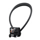 TELESIN(泰迅)適配gopro12掛脖支架大疆a(chǎn)ction5pro4 3掛脖第一視角拍攝胸前固定支架insta360 ace pro配件 運動(dòng)相機掛脖SE版2.0-黑色