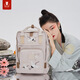 MYD背包女士旅行輕便雙肩包大容量設計感小眾女生大學(xué)生高中書(shū)包 果仁Nuts