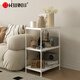 川井置物架廚房落地儲物架臥室客廳收納層架書(shū)房休閑小書(shū)架櫥柜邊茶幾