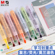 晨光(M&G)文具6色熒光筆  彩色劃重點(diǎn)標(biāo)記筆 手繪手賬筆記號(hào)筆 單頭復(fù)古色系6支/盒AHMT3704