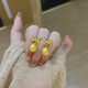 海上羅孚黃金蝴蝶結(jié)小金球耳釘女士新款時(shí)尚999足金有求必應(yīng)耳飾送女友 禮盒定金