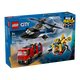 【95成新】樂(lè )高（LEGO）積木城市系列60462 直升機消防車(chē)與潛艇套裝男孩兒童玩具生日禮物