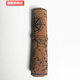潤華年古風(fēng)筆袋卷簾卷軸牛皮文藝復(fù)古棕色國風(fēng) 磨砂淺咖啡色