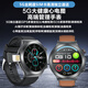 SKYUNION[插卡GPS定位手表】高精準(zhǔn)無(wú)創(chuàng)血糖血脂尿酸血壓心率監(jiān)測(cè)智能手表離線付款NFC門禁老人防跌倒預(yù)警 不銹鋼帶