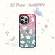 CASETIFY 森林早報系列 蝴蝶結小貓 適用于iPhone17/16/15 Air/Pro/Max  鏡面手機殼 棉花糖 iPhone 15 Pro Max